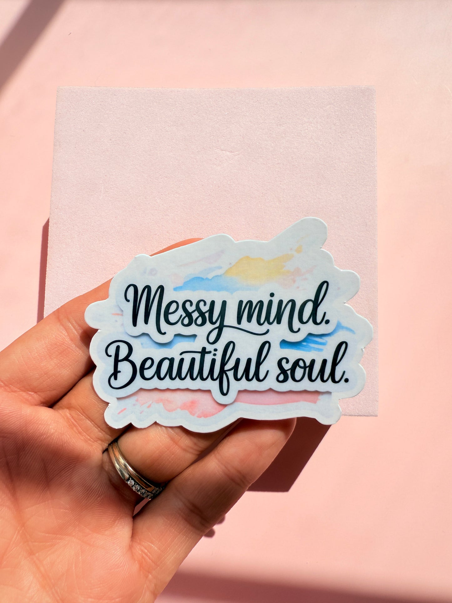 Mental Health Sticker Pack | 8-Piece Anxiety Humor Relatable Quotes Vinyl Decal | Neurodivergent Self-Love Overthinking Laptop Water Bottle Stickers | 2.3-3" Sizes - The Sticker Era