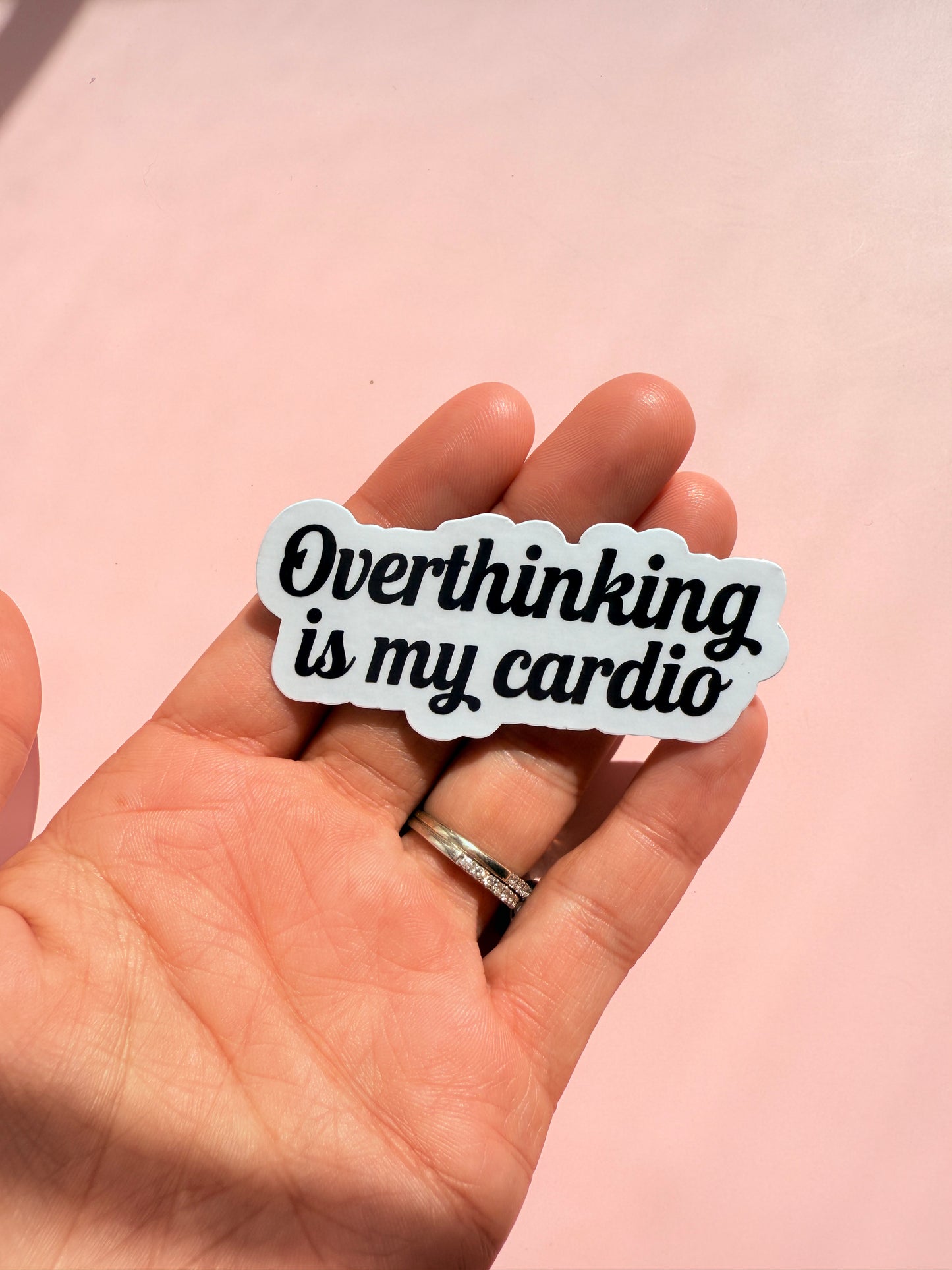 Mental Health Sticker Pack | 8-Piece Anxiety Humor Relatable Quotes Vinyl Decal | Neurodivergent Self-Love Overthinking Laptop Water Bottle Stickers | 2.3-3" Sizes - The Sticker Era