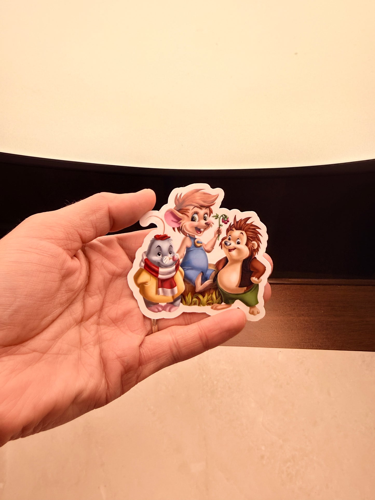 Vintage 90's Sticker | Cozy 90s Cartoon Vinyl Decal