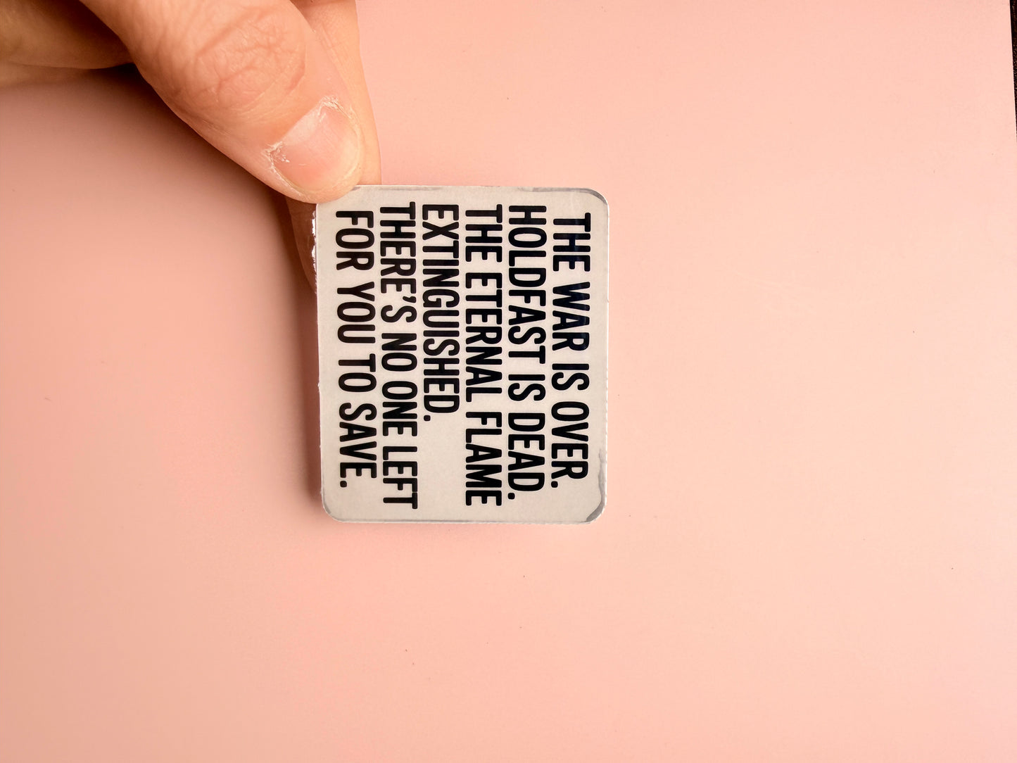 Alchemised Sticker Pack | Bookish Vinyl Stickers for Readers & Fandom Lovers