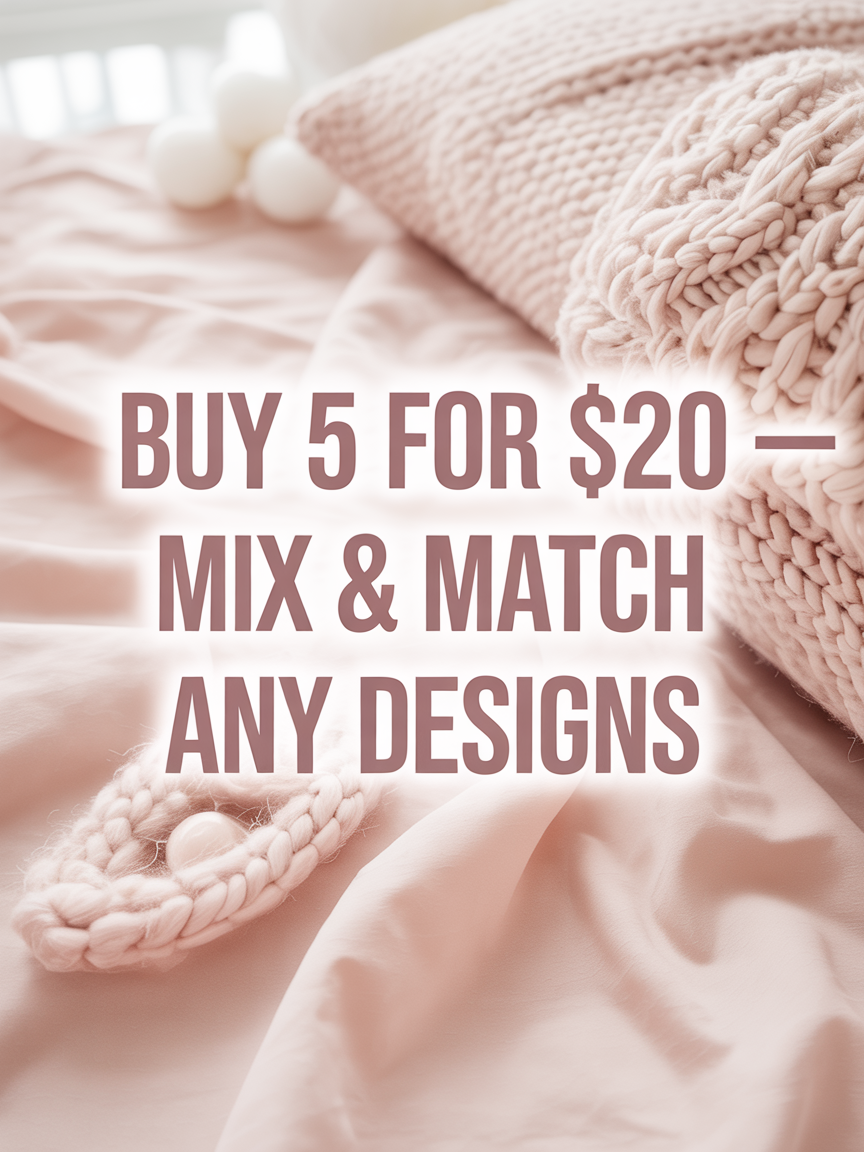 Buy 5 Stickers for $20 — Mix & Match Any Designs